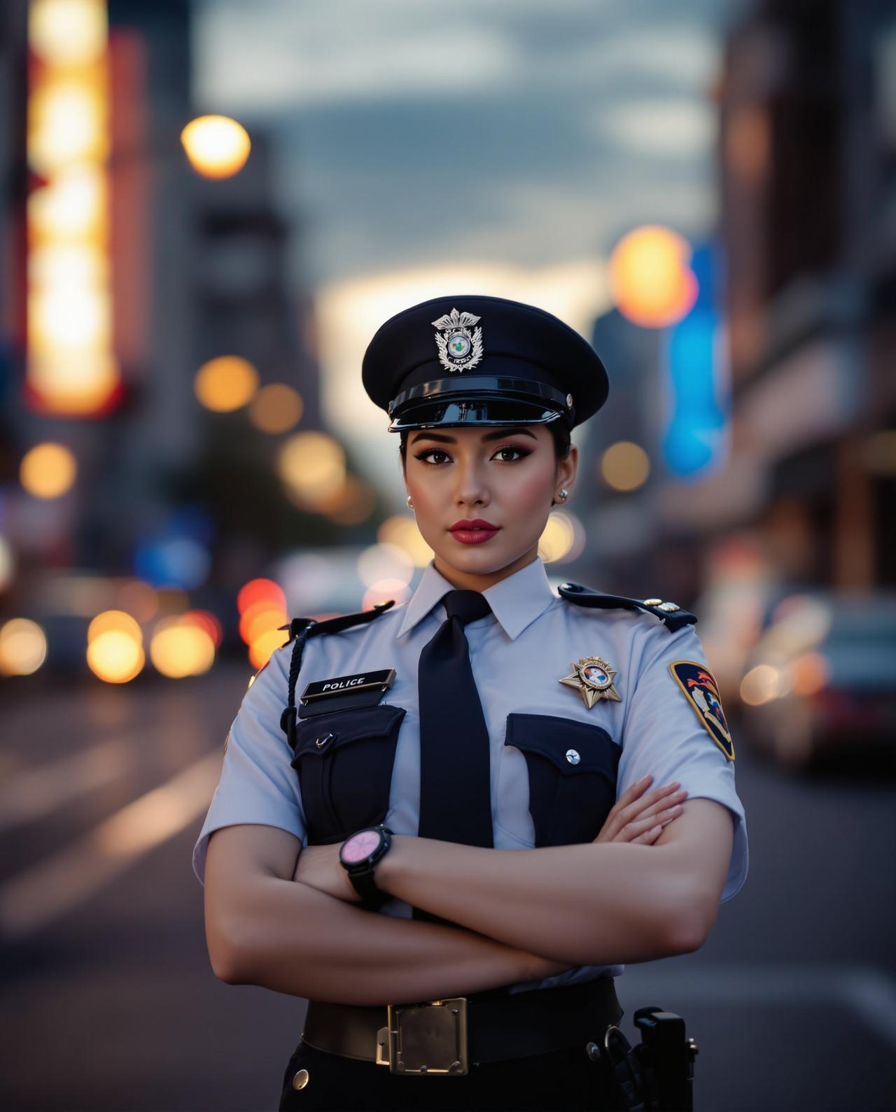 警员风采 - 何英姿 - 制服诱惑写真
